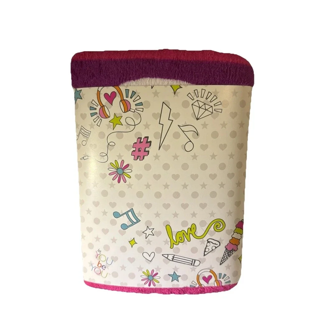 Little Miss Matched BeYOUtiful Throw Blanket NEW Soft Purple Girls Comfy Cute